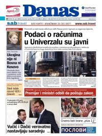 Danas - broj 6036, 9. apr 2014.