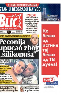 Blic - broj 7223, 24. mar 2017.