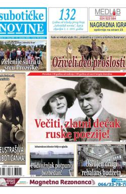 Nove Subotičke novine - broj 446, 31. okt 2025.