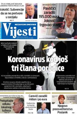 Vijesti - broj 7914, 17. apr 2020.