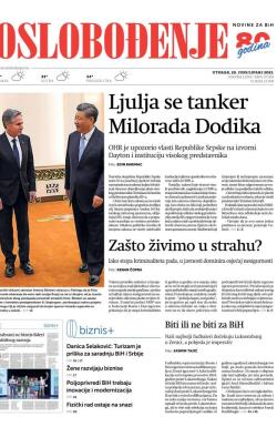 Oslobođenje - broj 27329, 20. jun 2023.