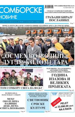 Somborske novine - broj 3625, 14. dec 2023.