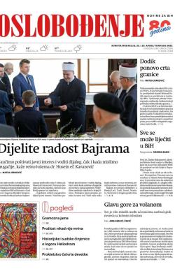 Oslobođenje - broj 27280, 22. apr 2023.