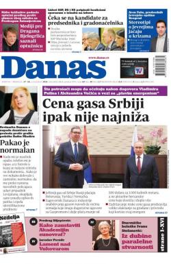 Danas - broj 8825-8826, 27. nov 2021.