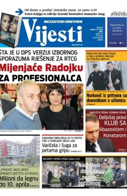 Vijesti - broj 6462, 22. mar 2016.