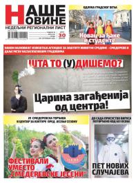 Naše Novine, Smederevo - broj 441, 9. sep 2020.