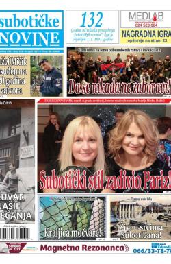 Nove Subotičke novine - broj 416, 4. apr 2025.
