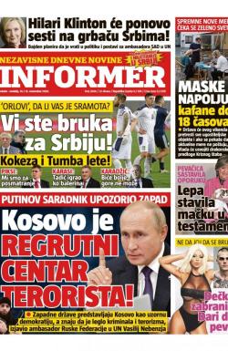 Informer - broj 2606, 14. nov 2020.