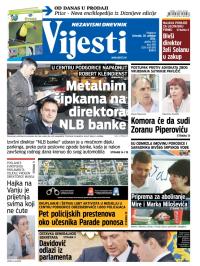 Vijesti - broj 5961, 30. okt 2014.