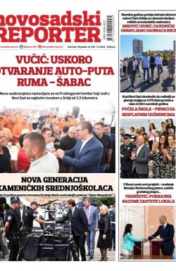 Novosadski reporter - broj 446, 1. sep 2023.