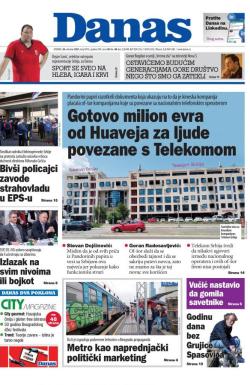 Danas - broj 8793, 26. okt 2021.