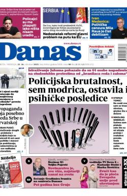 Danas - broj 10052, 25. okt 2025.