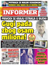 Informer CG - broj 1223, 9. maj 2016.