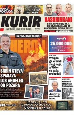 Kurir - broj 3909, 13. jan 2025.