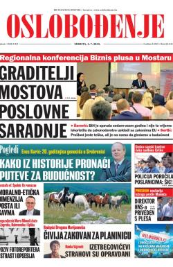 Oslobođenje - broj 24.641, 4. jul 2015.
