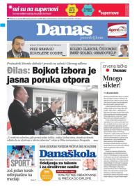 Danas - broj 8008, 2. sep 2019.