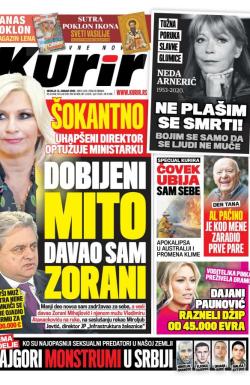 Kurir - broj 2129, 12. jan 2020.