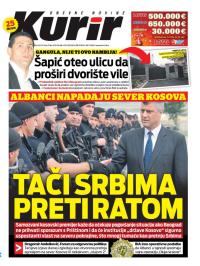 Kurir - broj 3422, 5. apr 2013.