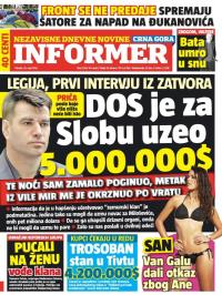 Informer CG - broj 1236, 24. maj 2016.