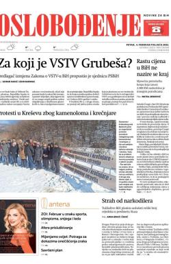 Oslobođenje - broj 26908, 4. feb 2022.