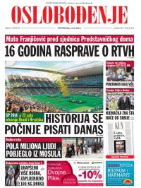 Oslobođenje - broj 24.254, 12. jun 2014.