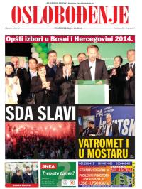 Oslobođenje - broj 24.377, 13. okt 2014.