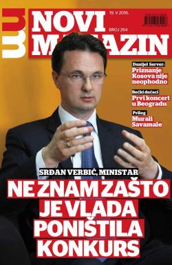 Novi magazin - broj 264, 19. maj 2016.