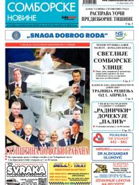 Somborske novine - broj 3116, 13. mar 2014.