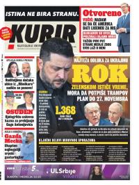 Kurir - broj 4215, 22. nov 2025.