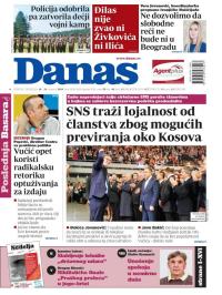 Danas - broj 7628-7629, 18. avg 2018.