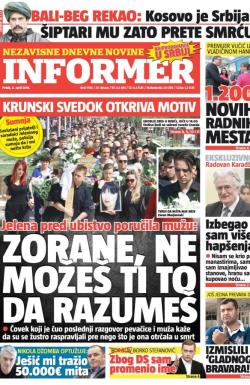 Informer - broj 1198, 8. apr 2016.