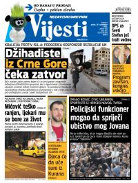 Vijesti - broj 5927, 26. sep 2014.