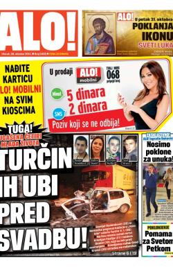 Alo - broj 2400, 28. okt 2014.