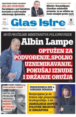 Glas Istre - broj 342, 13. dec 2019.