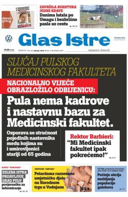 Glas Istre - broj 10, 11. jan 2020.