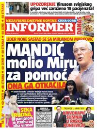 Informer CG - broj 1156, 18. feb 2016.