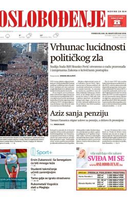 Oslobođenje - broj 25621, 26. mar 2018.