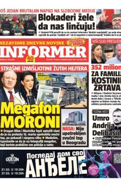 Informer - broj 3933, 20. mar 2025.
