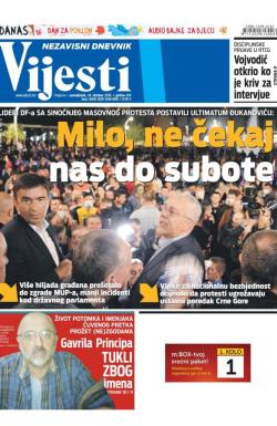 Vijesti - broj 6310, 19. okt 2015.
