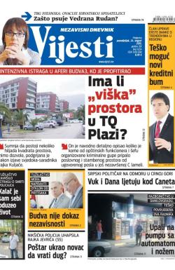 Vijesti - broj 6254, 24. avg 2015.