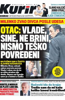 Kurir - broj 3695, 9. jan 2014.