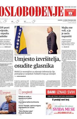 Oslobođenje - broj 25990, 6. apr 2019.