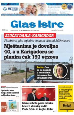 Glas Istre - broj 268, 28. sep 2020.