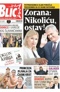 Blic - broj 7160, 19. jan 2017.