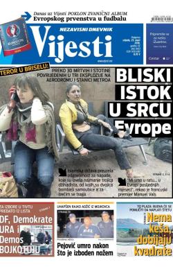 Vijesti - broj 6463, 23. mar 2016.