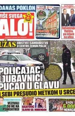 Alo - broj 3513, 4. dec 2017.