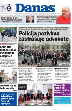 Danas - broj 8768, 1. okt 2021.