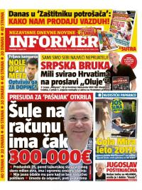 Informer - broj 1607, 7. avg 2017.