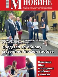 M Novine, Sr. Mitrovica - broj 1227, 25. jun 2025.