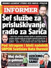Informer - broj 549, 22. feb 2014.
